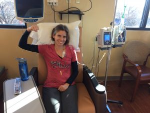 Jelena at round 1 of chemo